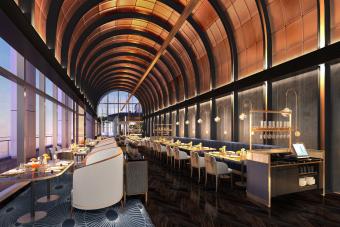 Image for New Vue Restaurant Outlet at OUE Tower artilce