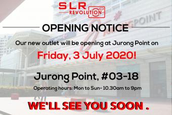Image for New SLR Revolution Outlet at Jurong Point artilce