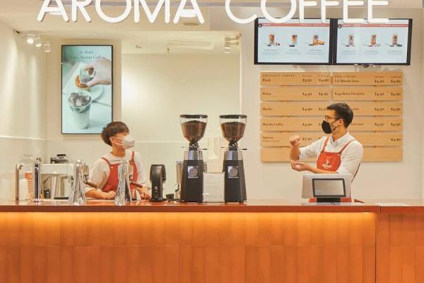 Image for New Aroma Coffee Outlet at Northpoint City artilce