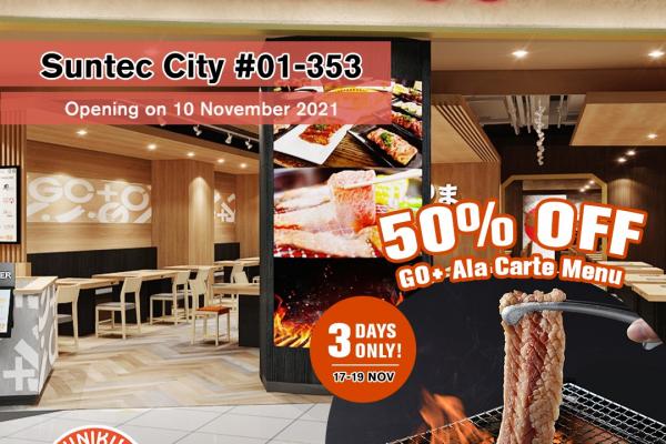 Image for New Yakiniku-GO Outlet at Suntec City artilce